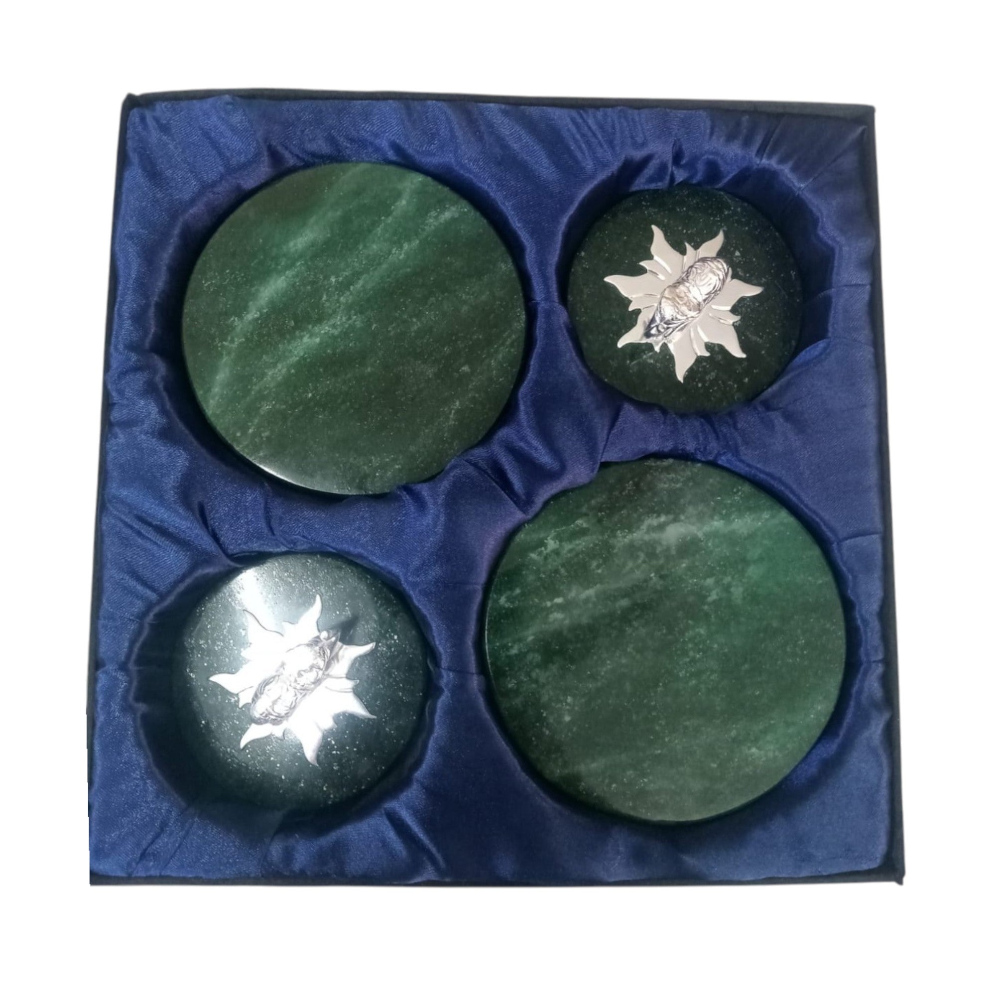 Elephant Sun Glass Cover and Coaster (set of Two)