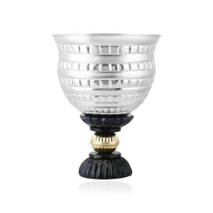 Colors of Bharat Urn Pedestal Bowl Vase