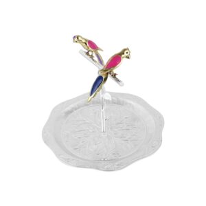 Plate Parrot (love Bird Song Platter)