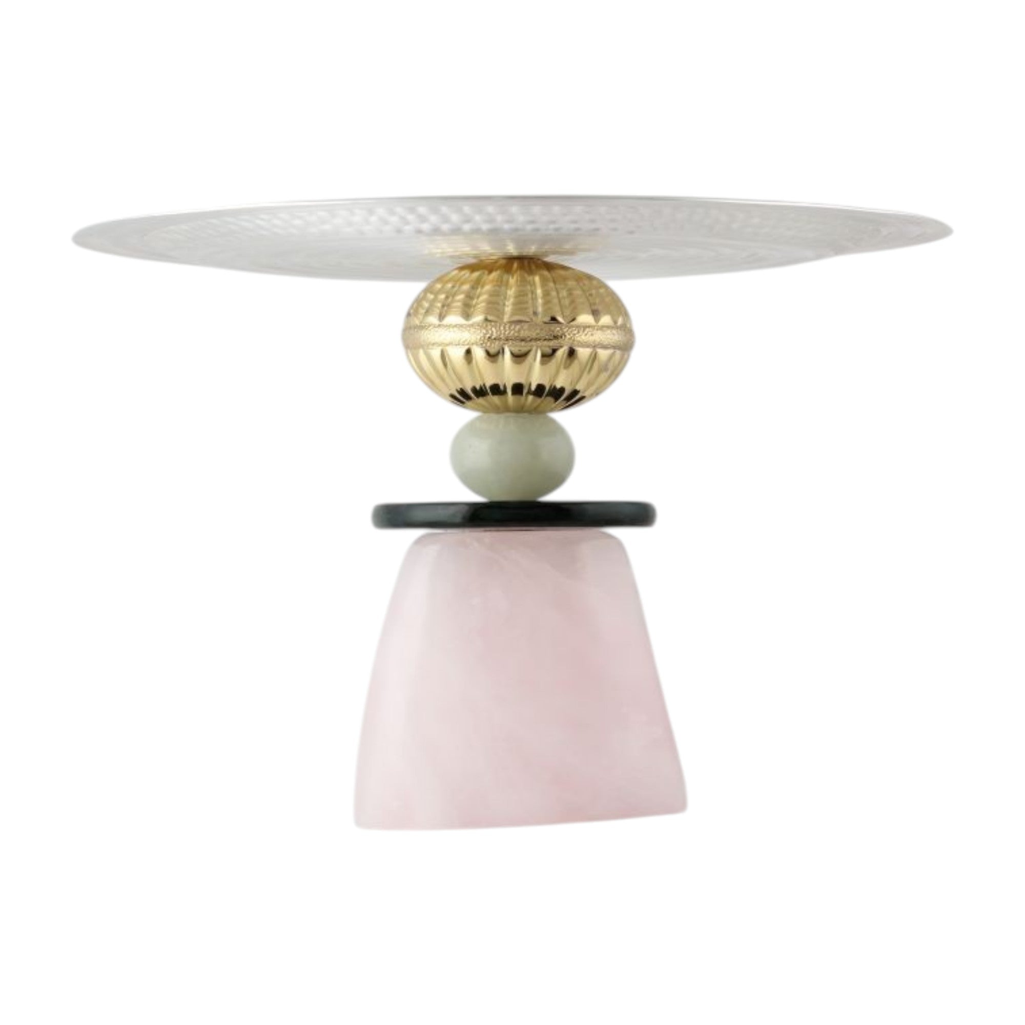 Colors of Bharat- Whirl Wind Large Pedestal Platter 6*6