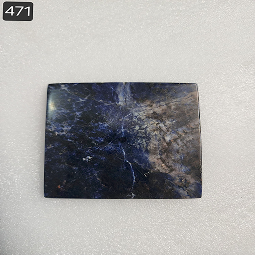 3 by 3 inches Sodolite Square base