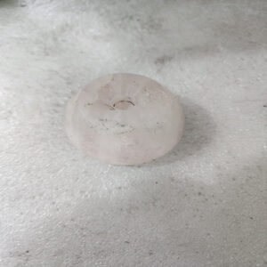 2.15 by 1 inches triangular rose quartz base