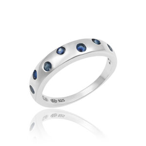 Color Play Ring - Sapphire Silver 925