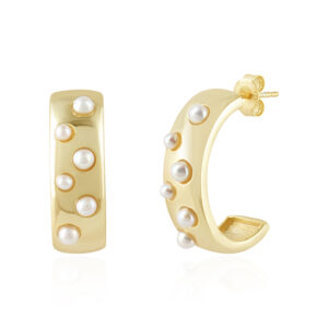 Willow Earrings - Pearl Fresh Water Silver 925