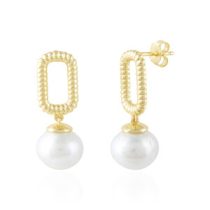 Clara Earrings - Pearl Fresh Water Silver 925
