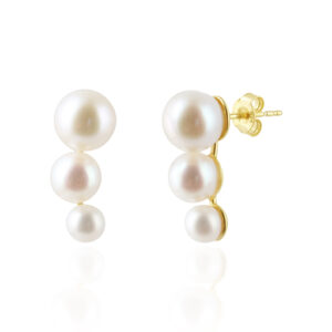 Ocean Breeze - Pearl Fresh Water Silver 925