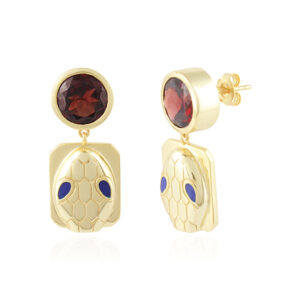 Red Nagin - Garnet Silver 925