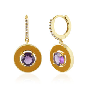 Snow Pea Drinks - Amethyst Silver 925
