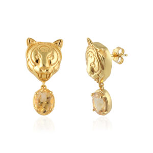 Earrings - Citrine Silver 925