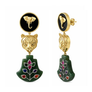 Jaipur Jardin - Black Onyx Silver 925