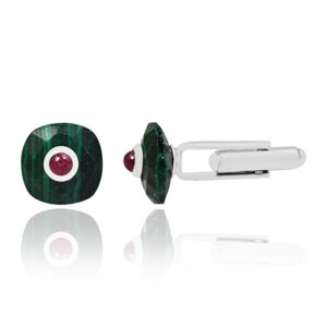Jaipur Men - Lapis & Ruby Silver 925