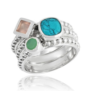 Summer Sparkle Ring Silver 925