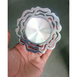 4 inches round tea light