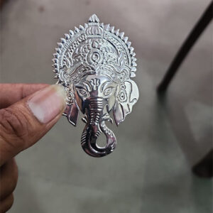 3.5 inches face ganesha ji