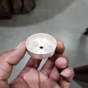 1.5 by 0.40 inches round Tea light