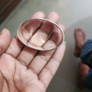 1.75 by 2.15 by 0.50 inches oval nepking ring