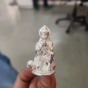 1.75 inches Sitting Hanuman ji
